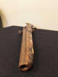 Sedefli Baltalı Piştov Silah