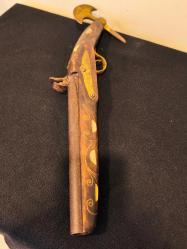 Sedefli Baltalı Piştov Silah