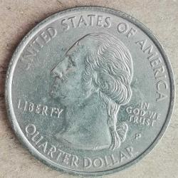 AMERİKA  1999  P   25 CENT  ÇEYREK DOLAR  HATIRA  50 Eyalet Çeyreklikleri - Georgia