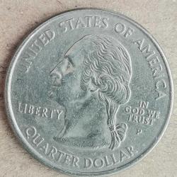 AMERİKA  2000  P   25 CENT  ÇEYREK DOLAR  HATIRA  50 Eyalet Çeyreklikleri - VIRGINIA