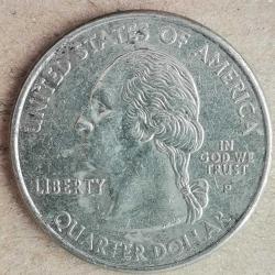 AMERİKA  2001 P    25 CENT  ÇEYREK DOLAR  HATIRA  50 Eyalet Çeyreklikleri - New York