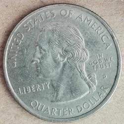 AMERİKA  1999 D    25 CENT  ÇEYREK DOLAR  HATIRA  50 Eyalet Çeyreklikleri - Pensilvanya