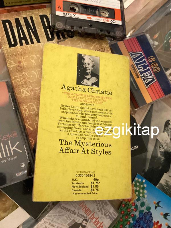 the mysterious affair at styles - agatha christie (ing), agatha christie - İkinci El Kitap ...