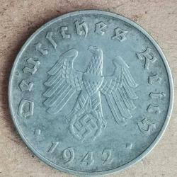 NAZİ ALMANYASI  1942 A   10   PFENNIG