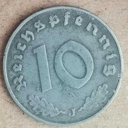 NAZİ ALMANYASI  1940 J  10   PFENNIG