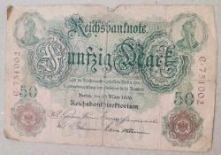 ALMANYA    50  MARK  KAĞIT PARA