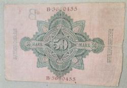 ALMANYA    50  MARK  KAĞIT PARA