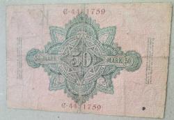 ALMANYA    50  MARK  KAĞIT PARA