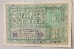 ALMANYA    50  MARK  KAĞIT PARA