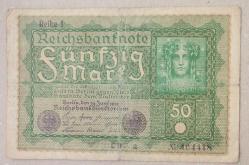 ALMANYA    50  MARK  KAĞIT PARA