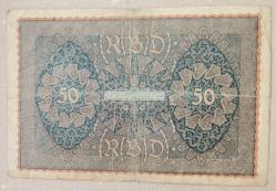 ALMANYA    50  MARK  KAĞIT PARA