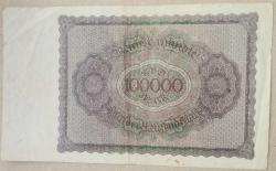 ALMANYA    100.000  MARK  KAĞIT PARA