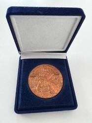 Fener Rum Patrikhanesi – Balıklı Ayazma 250. Yıl Özel Hatıra Madalyonu (Orjinal Kutusunda)(1753–2003) | 116 gr – 6 cm – Nadir Koleksiyon Parçası