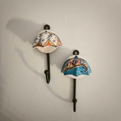 Şemsiye Form Çift Seramik Askılık