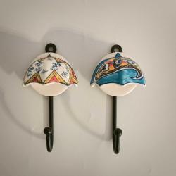 Şemsiye Form Çift Seramik Askılık