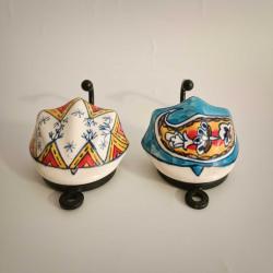 Şemsiye Form Çift Seramik Askılık