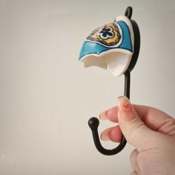 Şemsiye Form Çift Seramik Askılık