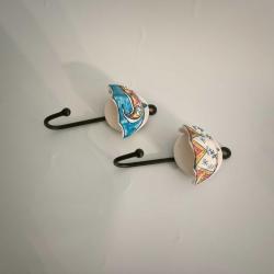 Şemsiye Form Çift Seramik Askılık