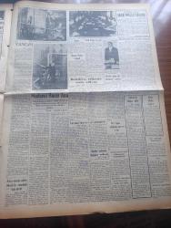 Vatan Gazetesi - Turkish Newspaper - 27 Kasım 1954 - korkunç bir yangın kapalıçarşı ve civarını baştan başa kül haline getirdi fotoğraf - binlerce dükkanı yakan ateş kalpakçılardan çıktı zarar 1 milyar liraya yakın - itfaiye fırın ağzını andıran kapıdan içeri giremiyor fotoğraf - 5 itfaiye eri yaralandı 2 polis ve bazı Çarşı bekçilerinin yanmış olmasından endişe ediliyor - otomobil sevdası Yazan İsmail Ateş Yazı Dizisi - Florence Nightingale İstanbul tesisi müteşebbis heyeti toplandı - hak milletindir yazan Ahmet Emin Yalman Başmakale - Türk Gökü II tatbikati bitti - Adnan Menderes pakistan'a gidecek - Bedii Faik tekrar tahliye talep edecek - Türkiye ile Arap Devletleri arasında karayolu yapılacak - sanat aleminde yazan Ercüment Berker - Vörös Lobogo üçüncü maçını bugün Fenerbahçe ile yapıyor - dünya güreş şampiyonası - İngiliz futbolcuların muhtemel grevi - sporcu Erol Erükal'ın centilmenliği - futbol sahalarına kauçuk döşenecek - Morfin satan fabrikatör Necati Sarvazlar tutuldu
