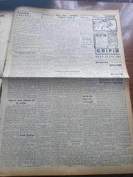 Vatan Gazetesi - Turkish Newspaper - 6 Kasım 1953 - çarkların suyu yazan Ahmet Emin Yalman Başmakale - Atatürk'ün Aziz naaşı başında nöbeti subaylar devraldılar fotoğraf - kız teknik öğretmen okulu öğrencileri diktikleri bayrağı Atatürk'ün tabutu üzerine örterlerken fotoğraf - yeni toplanma ve gösteri tasarısının esasları - İstanbul sokaklarını basan Moskova kabusu - yeni sabahın Moskova ilanlarından Beyazıt meydanı'na asılmış olanlar fotoğraf - Bayram Koçanik'in katli davasına bakıldı fotoğraf - İzmir'de Sümerbank iplik ve dokuma fabrikası açıldı - Cevdet Paşa ve İslam dininin hakiki şekli - Kore'de komünistler esirleri ikna'dan vazgeçiyorlar - Türkiye Köylü Partisi beyanname yayınladı - İstanbul kapılarında fethin büyük tarihi romanı yazan Feridun Fazıl Tülbentçi Yazı Dizisi - öğretim eğitim gençlik köşesi - Veba yazan Albert Camus çeviren Oktay Akbal Yazı Dizisi - sinema tenkitleri yazan Atilla İlhan - Birleşmiş milletler'de Türk dostu bir Türkiyeli Niğdeli Bay Aghnides fotoğraf