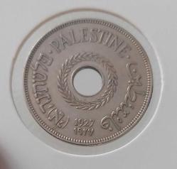 1927 FİLİSTİN 20 MILS ORİJİNAL MADENİ PARASI ÇİL F3İ2L1İ1S ORİJİNALİ PEK ÇIKMAZ