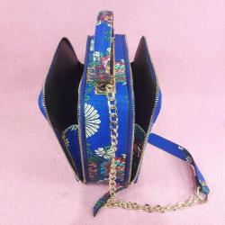 SANTA POLO ZİNCİR ASKILI ÇİFT TARAFLI FERMUARLI ÇANTA