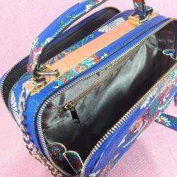 SANTA POLO ZİNCİR ASKILI ÇİFT TARAFLI FERMUARLI ÇANTA