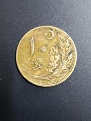1925/1341 YILI 1.EMiSYON BRONZ 10 KURUŞ ÇiL ALTI KONDiSYONDA