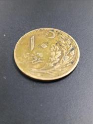 1925/1341 YILI 1.EMiSYON BRONZ 10 KURUŞ ÇiL ALTI KONDiSYONDA