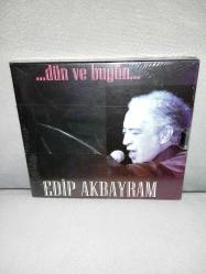 Cd Edip Akbayram Dün ve bugün albümü. Orijinal Avrupa Müzik özel baskı. Ambalajında sıfır koleksiyonluk