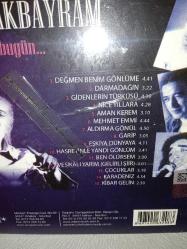 Cd Edip Akbayram Dün ve bugün albümü. Orijinal Avrupa Müzik özel baskı. Ambalajında sıfır koleksiyonluk