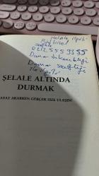 ŞELALE ALTINDA DURMAK - HAYAT AKARKEN GERÇEK SİZE ULAŞIN! - AHMET ÇAĞAN - EPSİLON YAYINLARI BİRİNCİ BASKI 2006 - İLK SAYFADA TÜKENMEZ KALEMLE NOT VAR FOTOLARA İYİ BAKALIM...