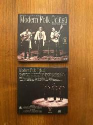 Modern Folk Üçlüsü : Bizim Tepe Konseri 1986 / 2 Audio CD+Kitap (CD +Book) Hıncal Uluç Sunumuyla
