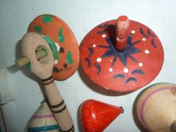 AHŞAP ve PLASTİK TOPAÇ KOLEKSİYONU 14 ÇEŞİT