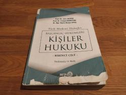 Türk Medeni Hukuku Başlangıç Hükümleri - Kişiler Hukuku Cilt 1 - 15. Baskı - 2019