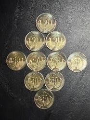 2023 50 KURUŞ 10 LU SET ÇİL TCM 0010