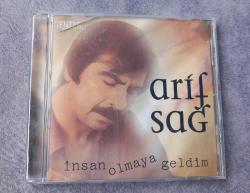ARİF SAĞ İNSAN OLMAYA GELDİM CD ALBÜM KONDİSYON YÜKSEK KOLEKSİYONLUK NADİR