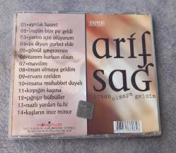 ARİF SAĞ İNSAN OLMAYA GELDİM CD ALBÜM KONDİSYON YÜKSEK KOLEKSİYONLUK NADİR