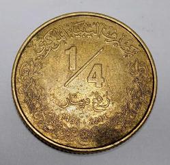 LİBYA 2014 1/4 DİNAR #2