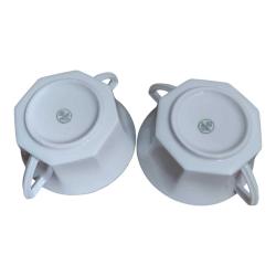 Bavaria Porselen Çift Kulplu Kase Seti 2'li