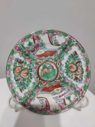 Çin Damgalı Porselen Dekoratif Tabak