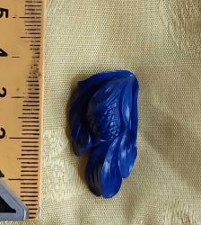 Afgan Oyması Doğal Lapis Lazuli Taşı Kolye /yüzük için.