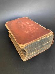 Resimli Kamus-i Fransevi gravür baskılı Osmanlıca Fransızca sözlük