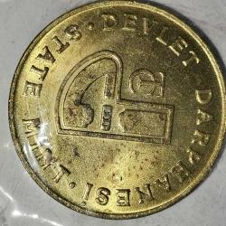 TÜRKİYE  1996 DARPHANE JETONU