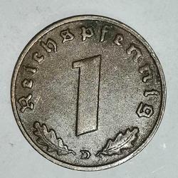 NAZİ ALMANYASI  1939 D    1 PFENING