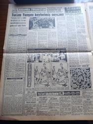 Vatan Gazetesi - Turkish Newspaper - 25 Haziran 1962 - program esasları kabul edildi - Toprak reformunun gerçekleştirilmesi yeni kabine programında yer alacak - İsmet İnönü CHP grubunda başbakanlığı kabul etmem de komutanların bir tesiri olduğu iddia edilemez dedi - Af ekim ayında yürürlüğe girecek - İstanbul yüksek erkek teknik öğretmen okulu öğrenci cemiyeti başkanı Güven beyaz okulların kapatılmasını protesto etti fotoğraf - Ragıp Gümüşpala dün CHP'yi suçladı - Osman Bölükbaşı bir muhalefet ordusu kurmak istiyor - senatör Enver Akoğlu vefat etti - tekstil sendikasını biçki dikiş kurslarını bu yıl 350 kişi bitirdi röportaj Ener Erilkun - 27 Mayıs 22 Şubat yazan Muzaffer Aşkın - İstanbul Ankara Radyosu Programı - İstanbul'da sinema programı - Bugünkü Yunanistan Yazan Nizamettin Nazif Tepedelenlioğlu Yazı Dizisi - Amerika'da yapılan serbest güreş dünya şampiyonasında ancak dördüncü olabildik - kırkpınar'ın 1962 başpehlivanı yok - Metin Oktay İstanbul'da -  Karşıyaka 1 Beşiktaş 0