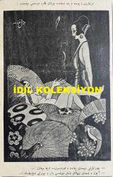 Osmanlıca Akbaba Mizah Dergisi-Gazetesi, Orijinal Dönem Basım, (Ottoman Magazine-Newspaper) - 23 Haziran 1924 - Sayı: 162 - Rumi: 23 Haziran 1340 - Hicri: 22 Zilkade 1342 - Karikatürist Ramiz Gökçe'nin Mussolini Temalı Çalışması: 