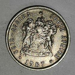 GÜNEY AFRİKA  1987   5 CENT