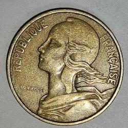 FRANSA  1963  10 CENTIMES