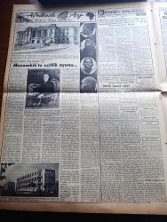 Vatan Gazetesi - Turkish Newspaper - 17 Eylül 1953 - Yabancı Sermaye teşvik Ediliyor - Portsmouth'dan İntibalar Yazan Ahmet Emin Yalman Başmakale - Kore'de Esir Düşen Subay Ve Erlerimizden İlk Kafile Geldi fotoğraf - Vatan Gazetesi Saidi Kürdi Davası - Çok Çirkin Bir Karikatür - Avrupa Güzeli Sylvaine Carpentier Bugün Gidiyor - Yeşil Gözlü Soledad Yazan Greta Granor Yazı Dizisi - Devlet Havayolları'nın Hac Seferleri Bitti - Hoş Memo Karikatür Çizen Al Capp - Yeni Bir Radar Cihazı Yapıldı - Afrika'da 4 Ay Yazan Tunç Yalman Yazı Dizisi - İstanbul Kapılarında Fethin Büyük Tarihi Romanı Yazan Feridun Fazıl Tülbentçi Yazı Dizisi - Öğretim Eğitim Gençlik Köşesi - Kore Köprüleri Yazan James Michener Yazı Dizisi - Mühendis Selahattin Genç'in İcadı - Batı Trakya Türkleri - Maltepe'de Bir Çeşme Açıldı - Maya Sanat Galerisi Dün Açıldı - Electro Düdüklü Tencere - Krem Pertev - İstanbul Ankara İzmir Teknik Üniversite Radyosu Programı - Bulmaca - Good Year Lastikleri